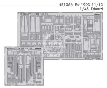 Fw 190D-11/13 1/48 for EDUARD 481066 skala 1/48