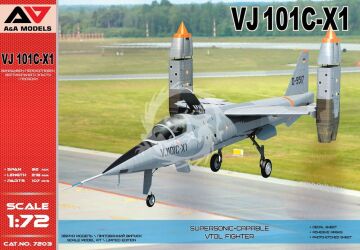 PRZEDSPRZEDAZ - VJ 101C-X1 Supersonic-capable VTOL fighter - A&A Models AAM7203 skala 1/72 