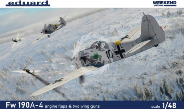 PREORDER Fw 190A-4 w/ engine flaps & 2-gun wings Weekend edition Eduard 84117 skala 1/48 