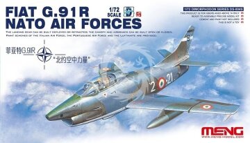 Fiat G.91 R NATO Air Forces Meng Model  DS-004S skala 1/72