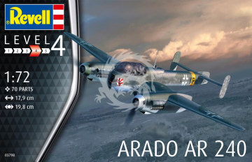 Arado AR-240 Revell 03798 skala 1/72