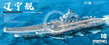 PRZEDSPRZEDAŻ - Aircraft Carrier Liaoning - MENG-Model PS-010 skala 1/700