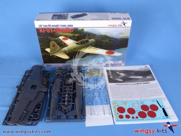 Model plastikowy IJA Type 99 assault/recon. plane Ki-51 “Sonia”, WINGSY KITS D5-05, skala 1/48