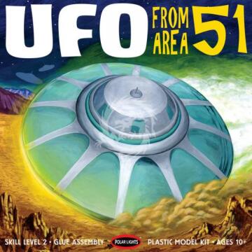 Area 51 UFO Polar Lights 982 skala 1/48