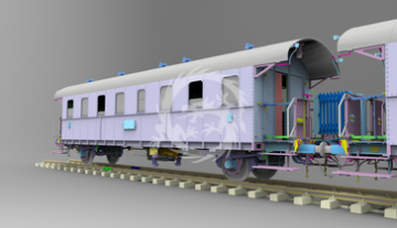 Wagon kolejowy Personenwagen Cid-27 Donnerbüchse - Das Werk DW35033 skala 1/35