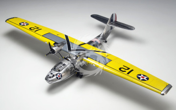 PBY-4 Catalina WW2 US Navy Flying Boat Premium Edition - Wolfpack WP17214 skala 1/72