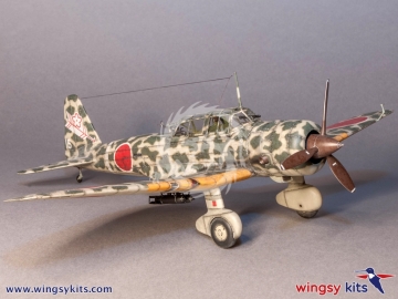 Model plastikowy IJA Type 99 assault/recon. plane Ki-51 “Sonia”, WINGSY KITS D5-05, skala 1/48