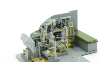 Blaszka fototrawiona C-130H Hercules Cabin Microdesign MD 072267 skala 1/72