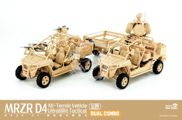 PREORDER - MRZR D4 Ultralight Tactical All-Terrain Vehicle Magic Factory 2005 skala 1/35