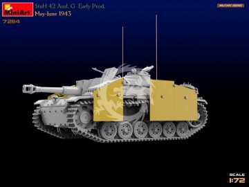 StuH 42 Ausf. G Early Prod. May-June 1943 MiniArt 72114 skala 1/72