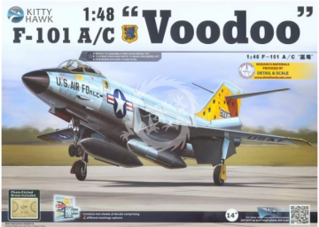 PRZEDSPRZEDAŻ - F-101A/C Voodoo Kitty Hawk KH80115 skala 1/48