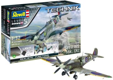 Spitfire Mk.IXc Technik (światło i dźwięk) Revell 00457 skala 1/32