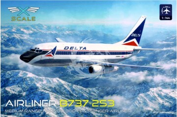 B737-2S3 Delta Airlines - X-Scale X144012 skala 1/144