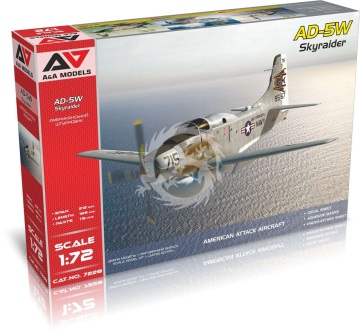 NA ZAMÓWIENIE - AD-5W SkyRaider A&A Models 7228 skala 1/72 