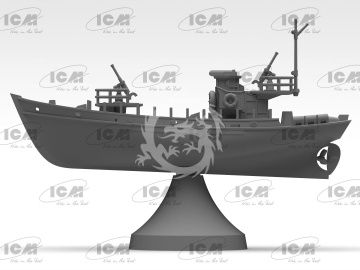 KFK Kriegsfischkutter WWII German Multi-Purpose Boat ICM S.018 1/350