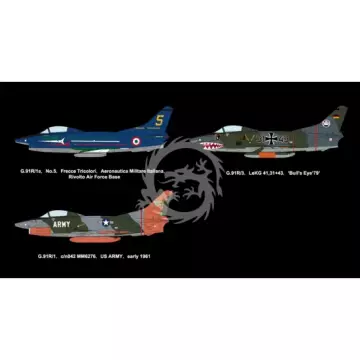 Fiat G.91 R NATO Air Forces Meng Model  DS-004S skala 1/72