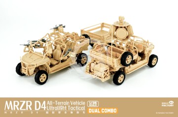 PREORDER - MRZR D4 Ultralight Tactical All-Terrain Vehicle Magic Factory 2005 skala 1/35