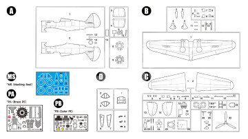 Curtiss Hawk 75C French Air Force (Premium Edition Kit) - Wolfpack WP14815 skala 1/48