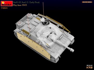 StuH 42 Ausf. G Early Prod. May-June 1943 MiniArt 72114 skala 1/72