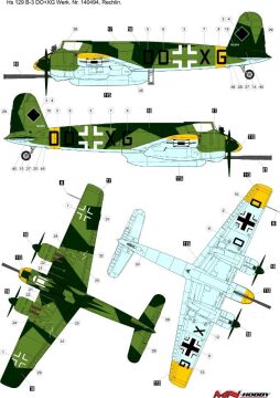  NA ZAMÓWIENIE - Henschel Hs 129B-3 MN-Hobby 48MN001 skala 1/48