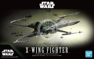 X-Wing Fighter R6-D8 The Rise of Skywalker - GREEN Bandai 1/72 Star Wars