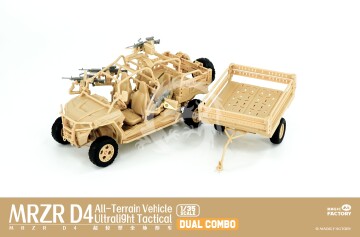 PREORDER - MRZR D4 Ultralight Tactical All-Terrain Vehicle Magic Factory 2005 skala 1/35