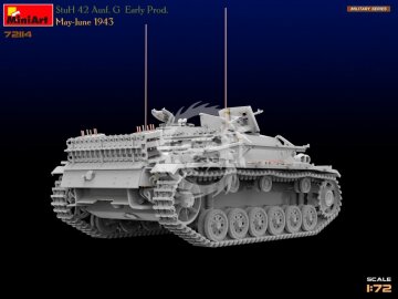 StuH 42 Ausf. G Early Prod. May-June 1943 MiniArt 72114 skala 1/72