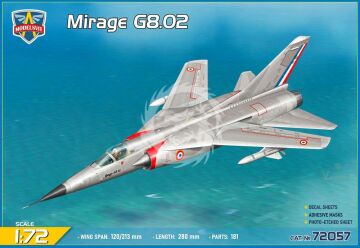 NA ZAMÓWIENIE -  Mirage G8.02 - ModelSvit MSVIT 72057 skala 1:72