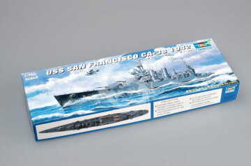 USS San Francisco CA-38 (1942) Trumpeter 05746 skala 1/700 + 3 dodatki