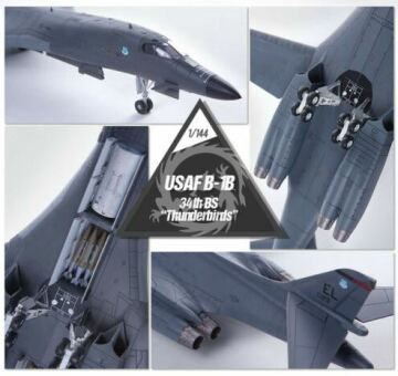 Rockwell B-1B Lancer Academy 12620 skala 1/144