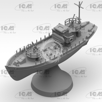 KFK Kriegsfischkutter WWII German Multi-Purpose Boat ICM S.018 1/350