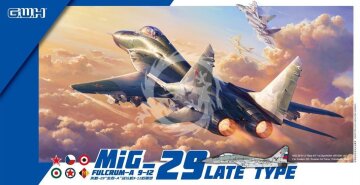 MiG-29 Fulcrum-A 9-12 Late Type Great Wall Hobby GWH L7212 skala 1/72