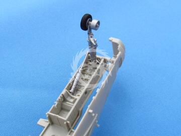 F-4B. Landing gears Metallic Details MDR48193 skala 1/48