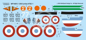 Curtiss Hawk 75C French Air Force (Premium Edition Kit) - Wolfpack WP14815 skala 1/48