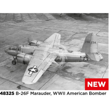 PRZEDSPRZEDAŻ - B-26F Marauder, WWII American Bomber - ICM 48325 skala 1/48