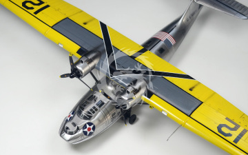 PBY-4 Catalina WW2 US Navy Flying Boat Premium Edition - Wolfpack WP17214 skala 1/72