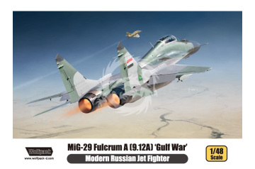 Model plastikowy MiG-29 Fulcrum A (9.12A) 'Gulf War' (Premium Edition Kit), Wolfpack WP14804 skala 1/48