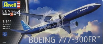 Boeing 777-300ER Revell 04945 skala 1/144