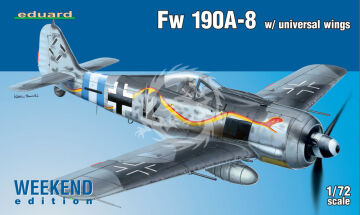 PROMOCJA - Fw 190A-8 w/universal wings Weekend Edit Eduard 7443 skala 1/72