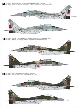 MiG-29 Fulcrum-A 9-12 Late Type Great Wall Hobby L7212 skala 1/72