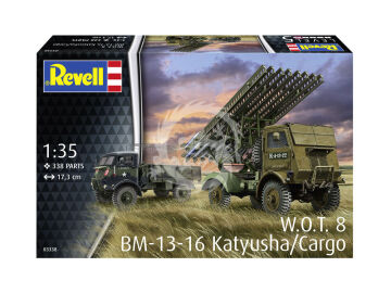 BM-13-16 on WOT 8 Revell 03338 skala 1/35