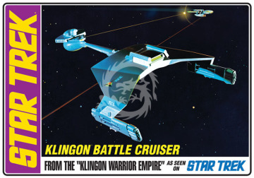 Star Trek Klingon D7 Battlecruiser AMT 