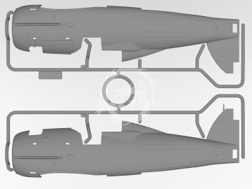 J-8 Gladiator, WWII Swedish Fighter ICM 32044 skala 1/32