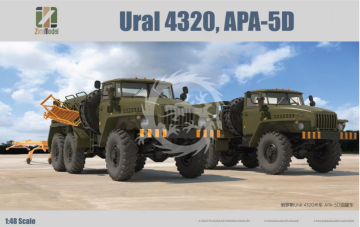 PRZEDSPRZEDAŻ - Ural 4320, APA-5D Zimi Model ZM80159 skala 1/48