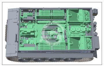 Pz.kpfw.VI Ausf. E Early Production Tiger I S.PZ.ABT. 503 Eastern Front 1943 w/full interior Rye Field Model  RM-5003 skala 1/35