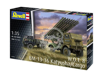 BM-13-16 on WOT 8 Revell 03338 skala 1/35