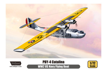 PBY-4 Catalina WW2 US Navy Flying Boat Premium Edition - Wolfpack WP17214 skala 1/72