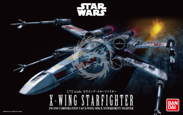 X-Wing Starfighter T-65 - Bandai 01200 Revell skala 1/72 Star Wars