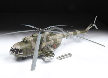 Soviet multipurpose helicopter Mil Mi-8MT Hip-H Zvezda 4828 skala 1/48