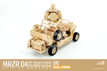 PREORDER - MRZR D4 Ultralight Tactical All-Terrain Vehicle Magic Factory 2005 skala 1/35